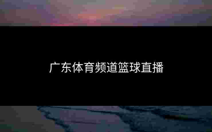 广东体育频道篮球直播